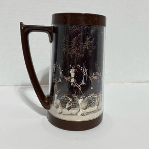 Vintage Thermo-Servo Budweiser Clydesdale Mug